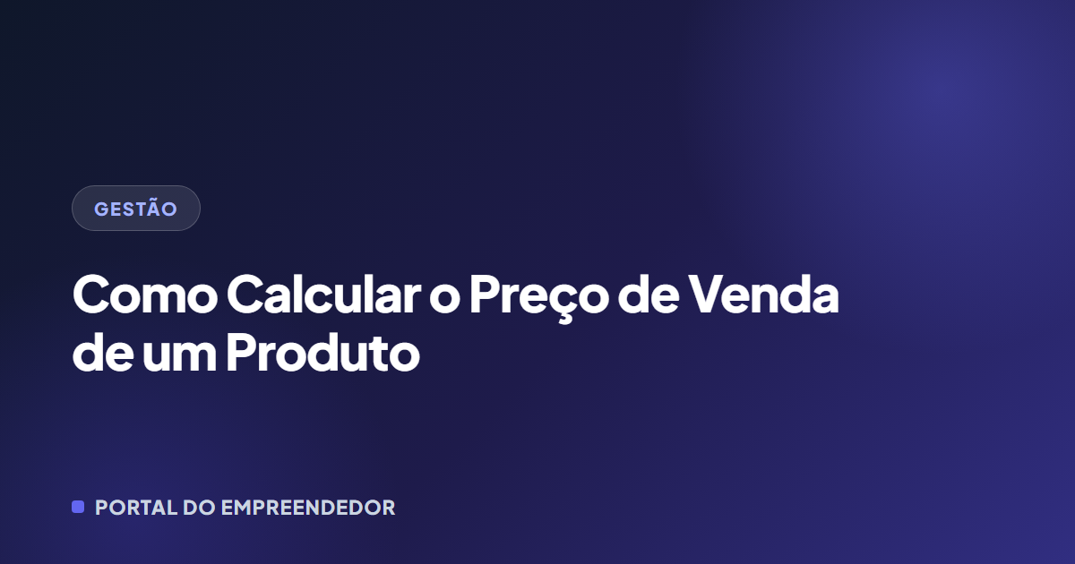 Calculadora e planilha representando o cálculo de preço de venda de um produto